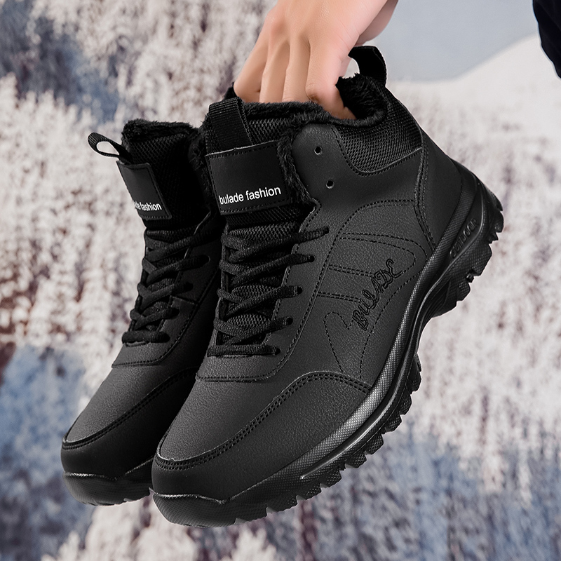 Waterproof Winter Boot - รองเท้าบูทผู้ชาย 2025 รองเท้าแตะฤดูหนาวใหม่ รองเท้าผู้ชายอุ่น กันน้ำ กันลื่น