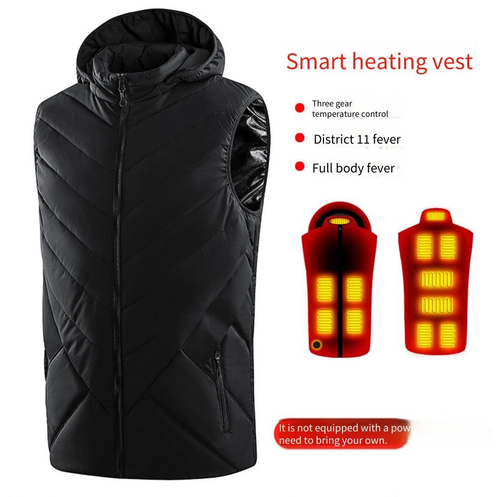 Heated Vest Battery - เสื้อกั๊กอุ่นไฟฟ้า NewUSB ปี 2025 สำหรับผู้ชายและผู้หญิง, เสื้อแจ็คเก็ตทำความร้อนอัจฉริยะด้วยกราฟีน,