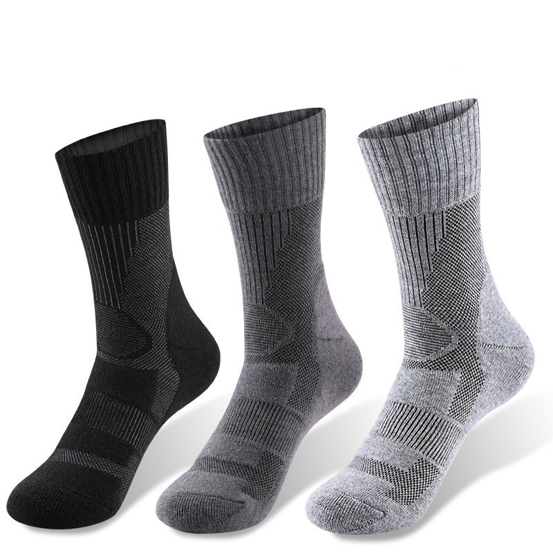 Thermal Sock Wool - 1 คู่ Merino ขนสัตว์ถุงเท้าฤดูหนาวถุงเท้าสําหรับผู้ชายผู้หญิงหนา Mountaineering เดินป่าถุงเท้า