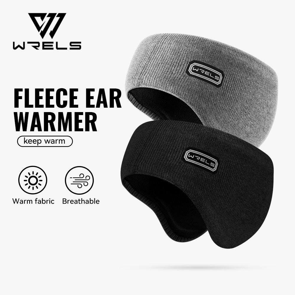 Winter Headband Fleece - ที่คาดผมอุ่นหู WRELS ผ้าฟลีซกันหนาว ที่ปิดหูกันลม ที่คาดผมยืดหยุ่นกันลื่น สำหรับทุกเพศ
