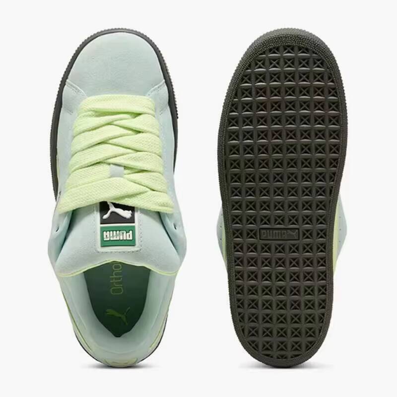 Puma Shoes Suede Classic - ของแท้ PUMA รองเท้าผ้าใบหนังกลับ XL 2026 สีฟ้าอ่อน