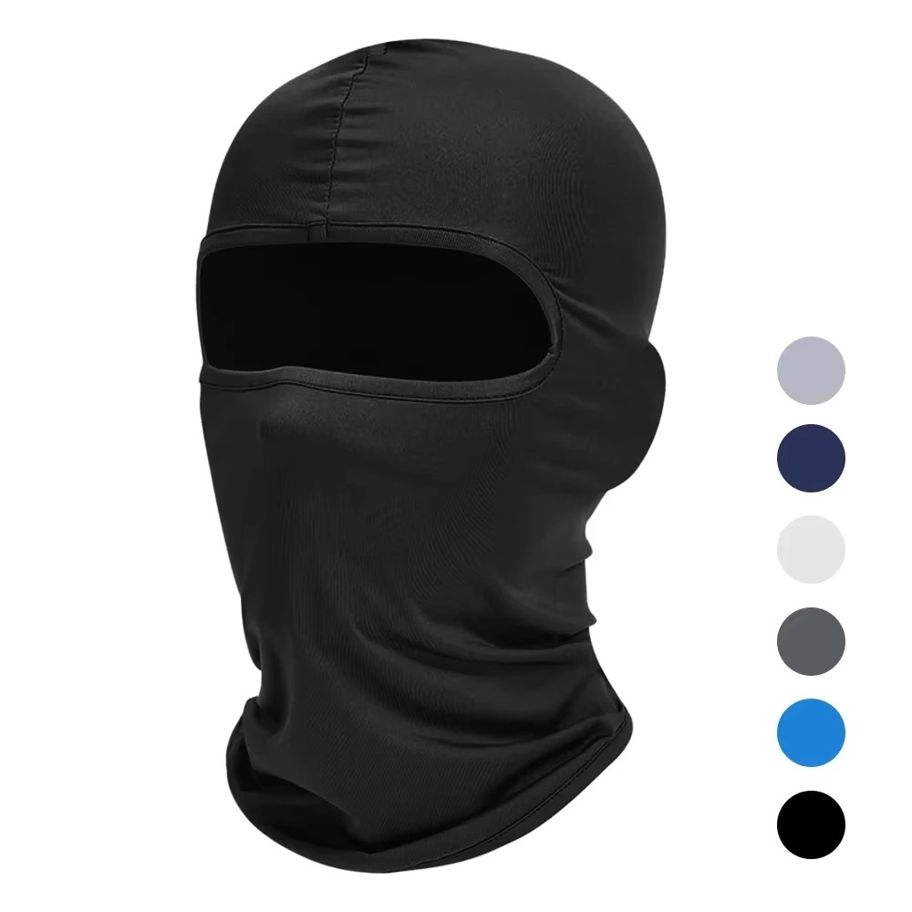 Balaclava Ski Mask - หน้ากากบาลาคลาวาแบบเต็มหน้า สำหรับเดินป่า ปั่นจักรยาน ตั้งแคมป์ ล่าสัตว์ แอร์ซอฟท์
