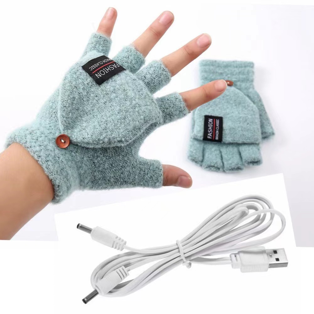 Hand Warmer Electric - ไฟฟ้าอุ่นถุงมือมืออุ่นMittensเครื่องทําความร้อนชาร์จUSB ReusableฤดูหนาวWarmเครื่องทําความร้อนแล็ปท็อปสําหรับกีฬาถุงมือสกี
