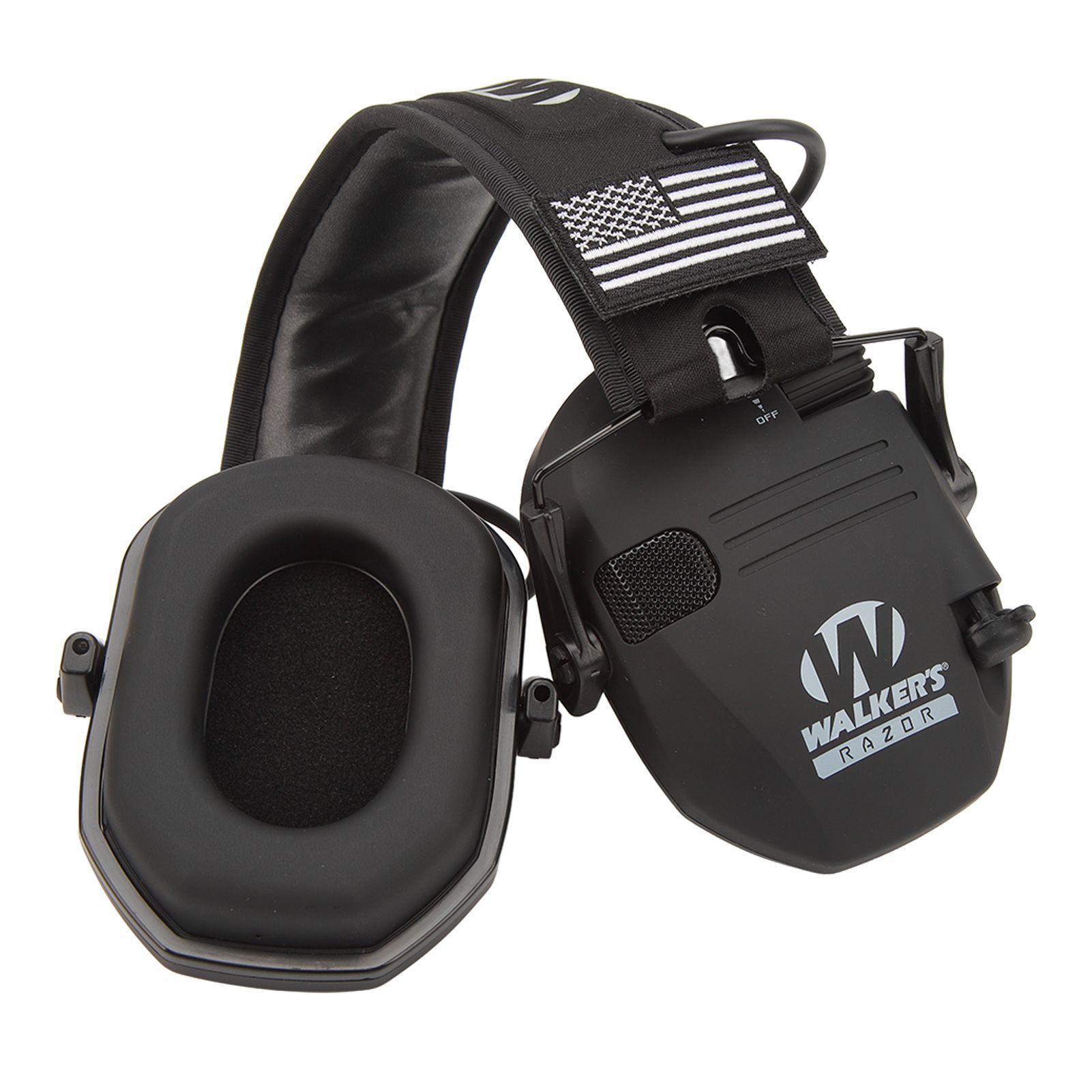 Earmuffs Foldable - ที่ครอบหูป้องกันเสียงรบกวนแบบพาสซีฟสำหรับยิงปืนกลางแจ้ง พร้อมระบบขยายเสียง ป้องกันการได้ยิน แบบพับได้