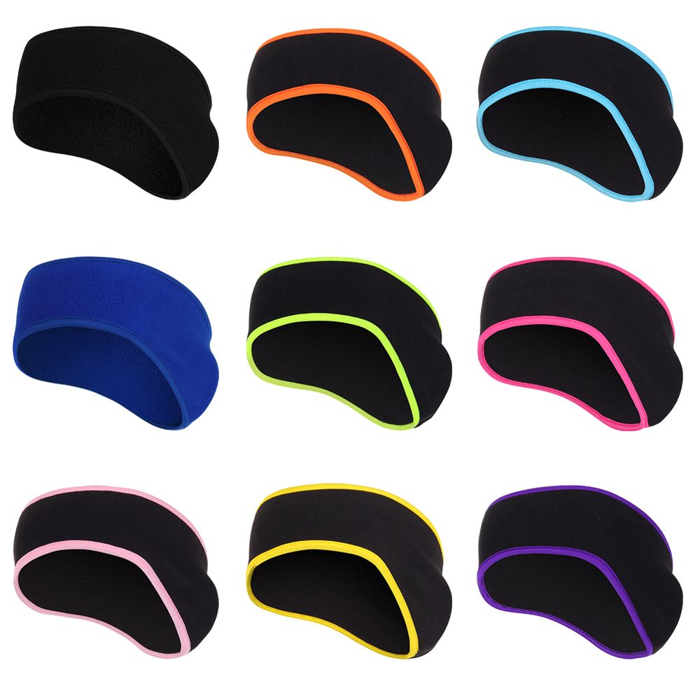 Winter Headband Fleece - ที่ปิดหูกันหนาวขนแกะที่อุดหู1ชิ้นที่คาดศีรษะผ้าปิดหน้ากันเหงื่อสำหรับผู้ชายผู้หญิงวิ่งเล่นสกีกลางแจ้งเล่นกีฬา