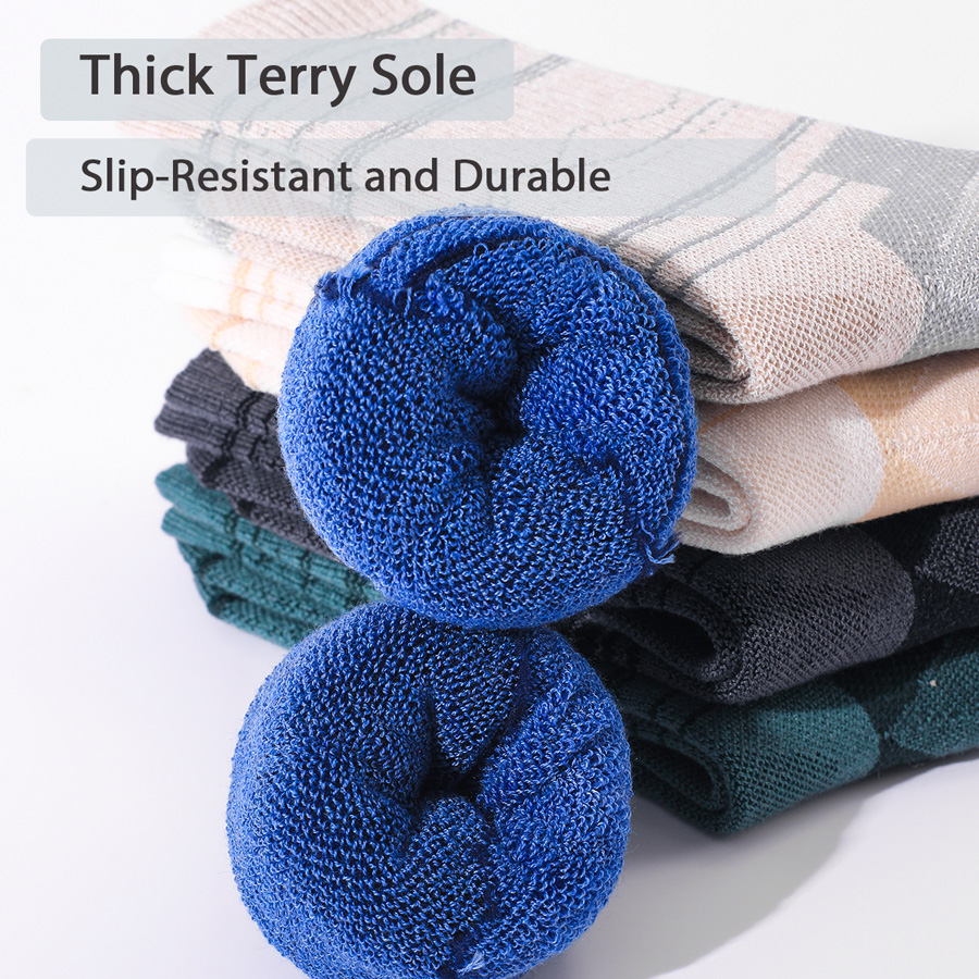 Thermal Sock Wool - ถุงเท้าบูทขนแกะเมอริโน ให้ความอบอุ่นในฤดูหนาว หนานุ่ม ซับเหงื่อได้ดี สำหรับผู้หญิงและผู้ชาย อุปกรณ์จำเป็นสำหรับฤดูหนาว