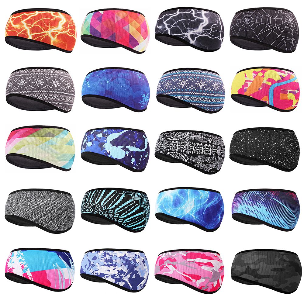 Fleece Ear Warmer Band - ที่คาดผมผ้าฟลีซ ปิดหู สำหรับผู้หญิงและเด็กผู้หญิง ใช้ในฤดูหนาว ซับเหงื่อ ใช้สำหรับวิ่ง