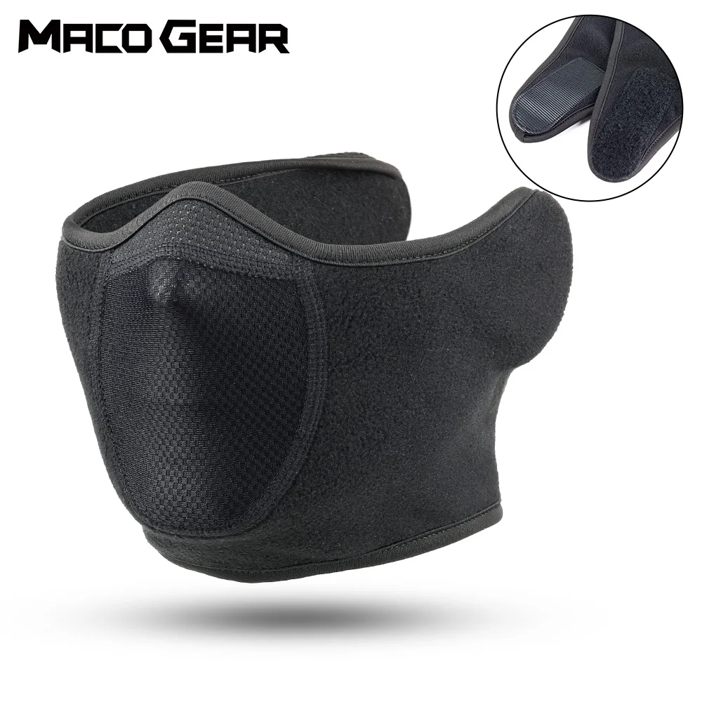 Fleece Ear Warmer Band - ฤดูหนาวคออุ่นฝาครอบหูขนแกะเย็นสภาพอากาศ Face Mask สกีสโนว์บอร์ดผ้าพันคอกีฬาขี่จักรยานเดินป่าวิ่งผ้าพันคอผู้ชายผู้หญิง