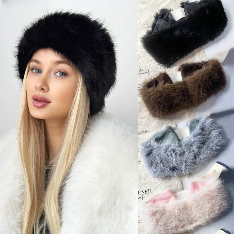 ที่คาดผมขนสัตว์แบบกว้าง สำหรับ - Fleece Ear Warmer Band บทวิจารณ์และราคา