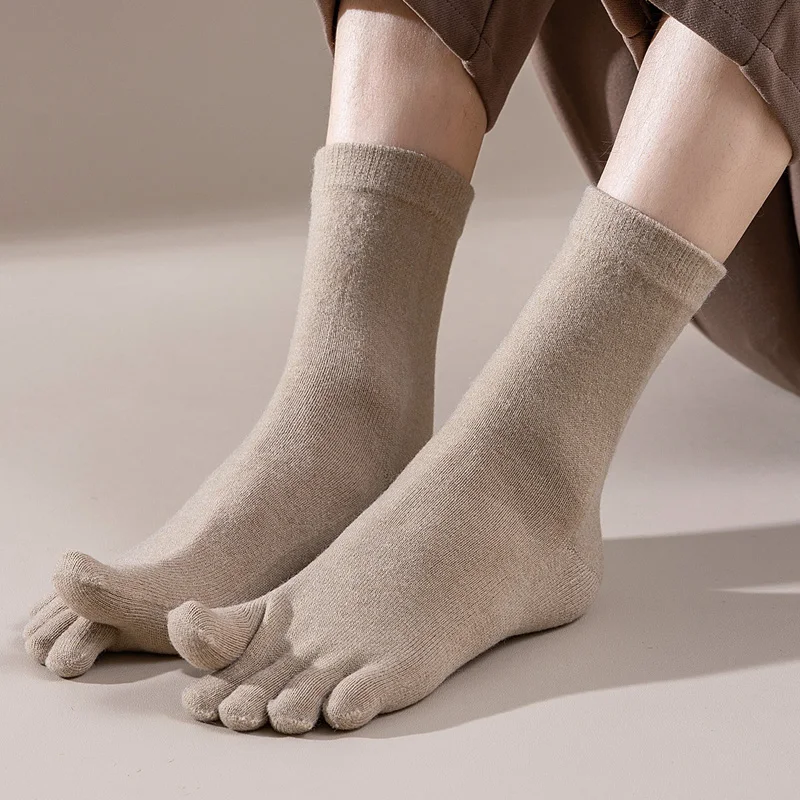 ถุงเท้าขนสัตว์ห้านิ้วแบบสั้น ห - Thermal Sock Wool บทวิจารณ์และราคา