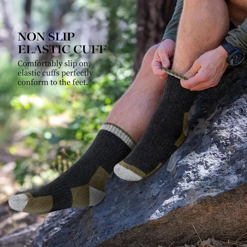 ถุงเท้าขนแกะเมอริโนสำหรับฤดูหน - Thermal Sock Wool บทวิจารณ์และราคา