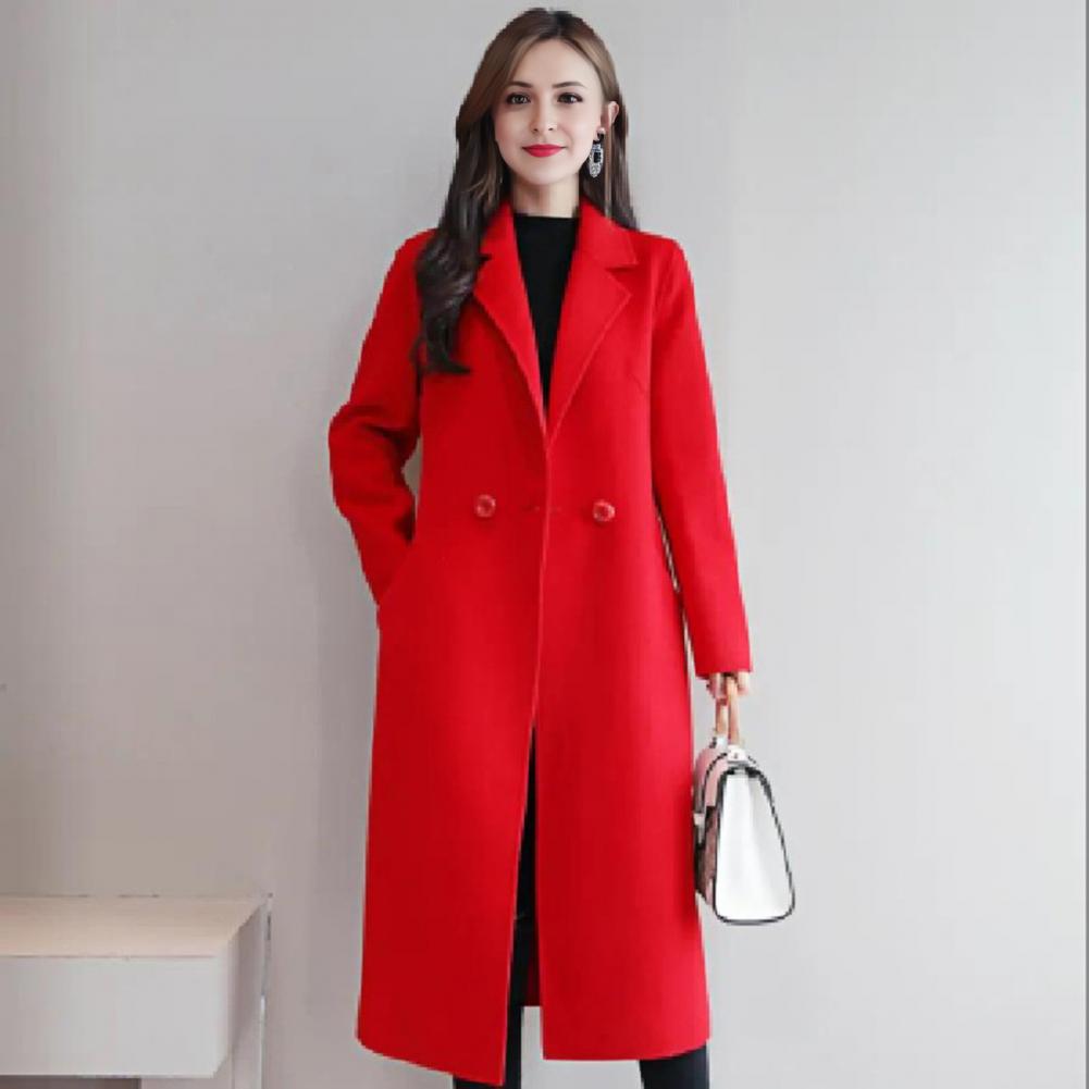 เสื้อโค้ทขนสัตว์สำหรับผู้หญิง  - Wool Coat Peacoat บทวิจารณ์และราคา