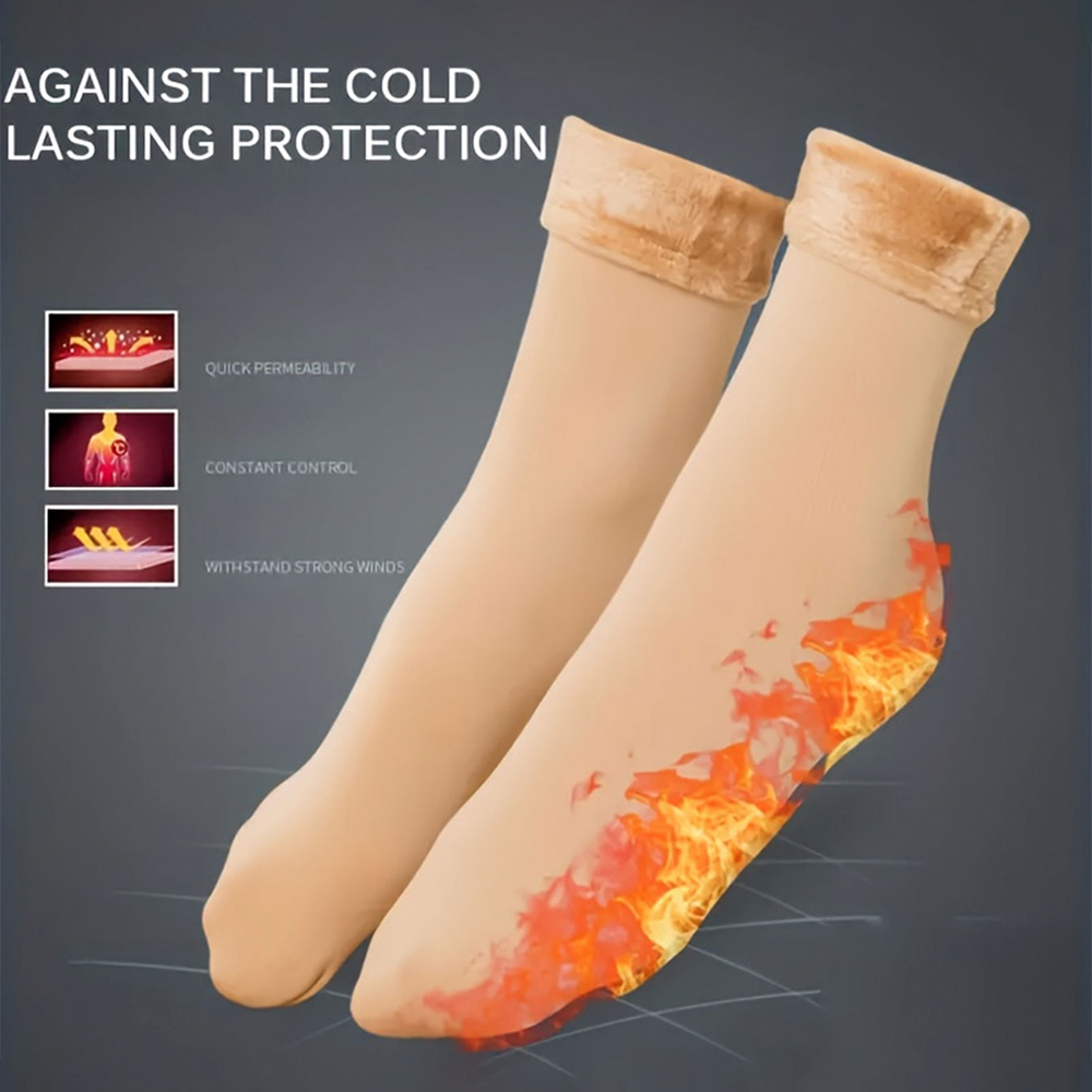 2/4 คู่ฤดูหนาว WARM Thicken ขน - Thermal Sock Wool บทวิจารณ์และราคา