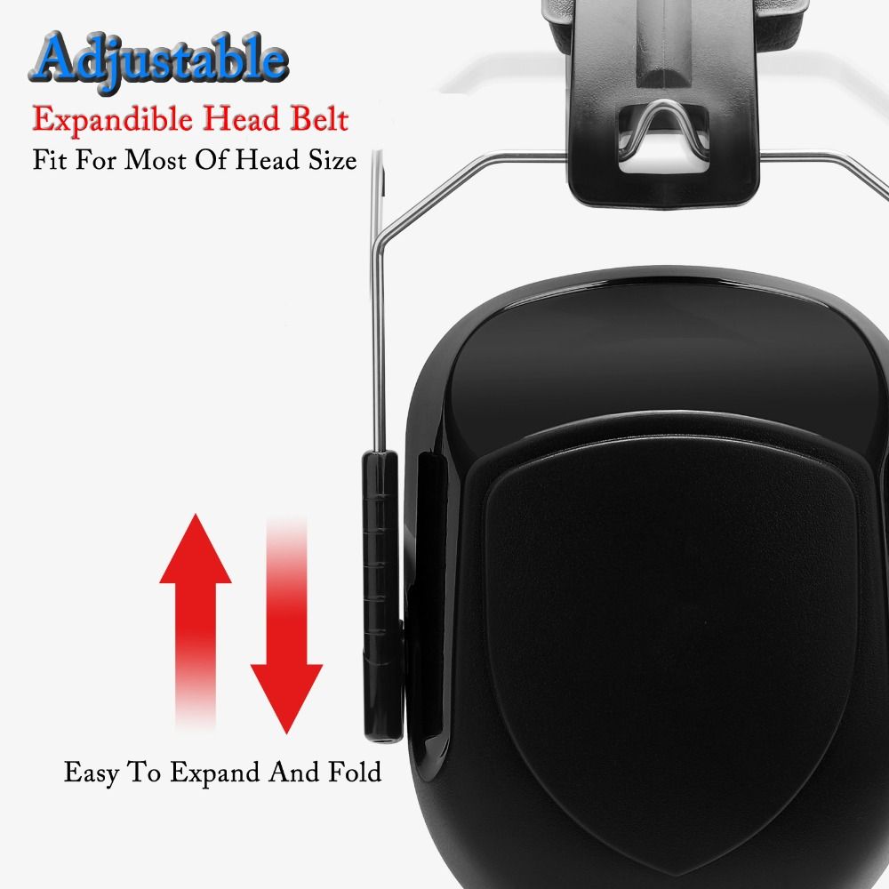 ที่ครอบหูแบบปรับได้ SNR-34dB ล - Earmuffs Foldable บทวิจารณ์และราคา