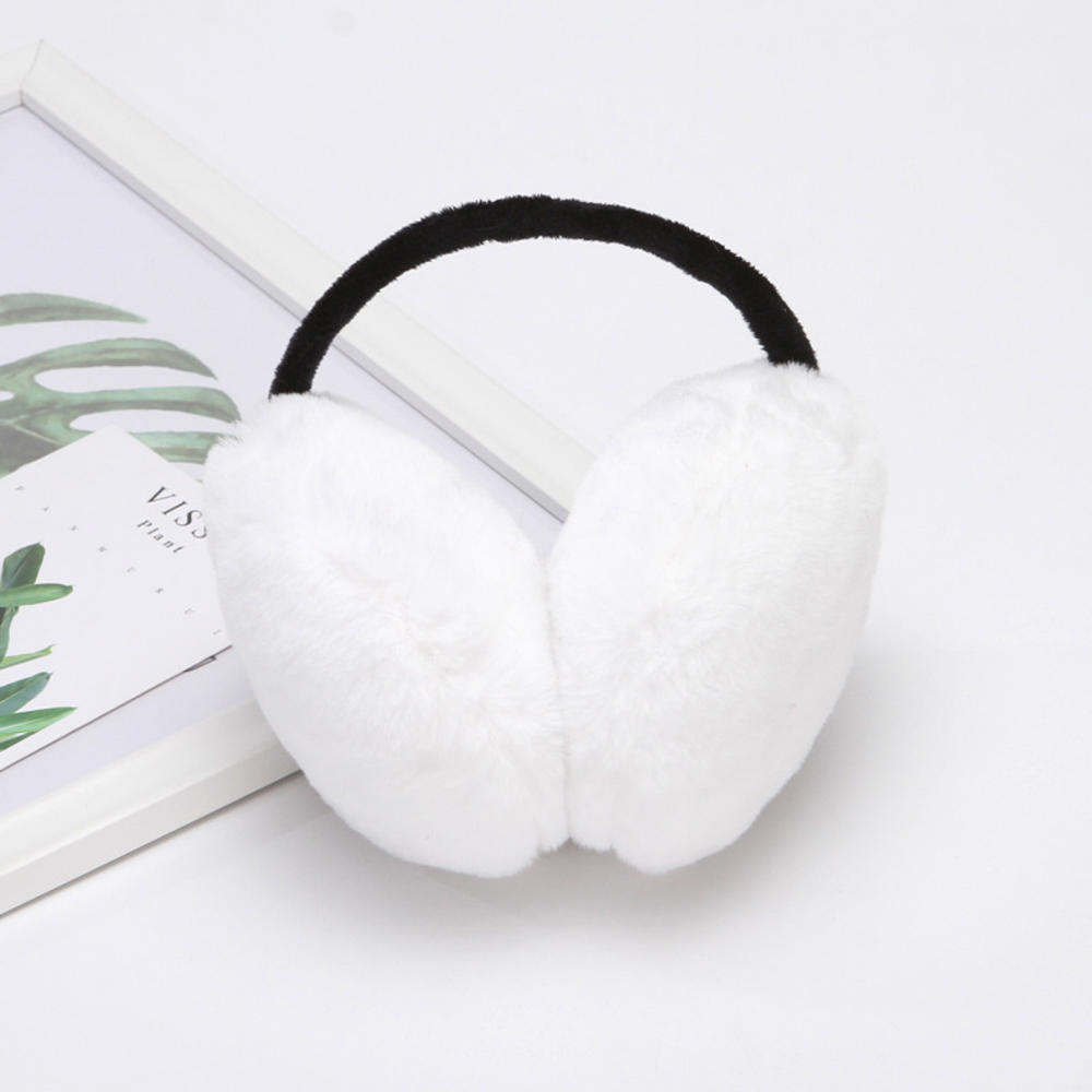 ที่ครอบหูฤดูหนาวขนฟูขนเทียมสำห - Earmuffs Foldable บทวิจารณ์และราคา