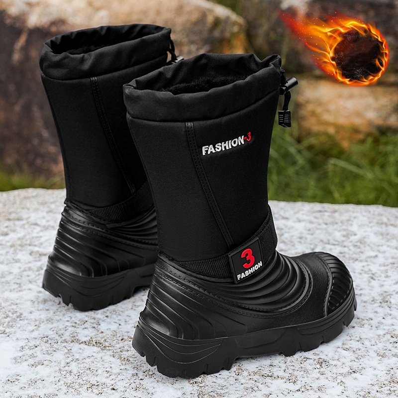 รองเท้าบูทหิมะใหม่สำหรับผู้ชาย - Waterproof Winter Boot บทวิจารณ์และราคา