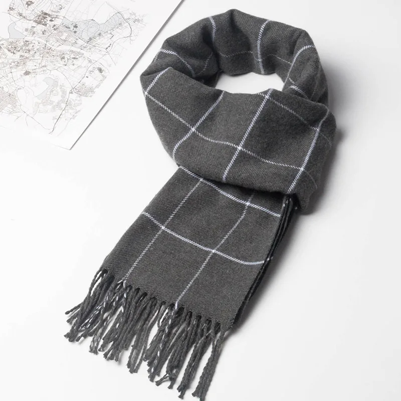 2023 ใหม่ฤดูหนาวผู้ชายผ้าพันคอ - Cashmere Pashmina Wrap บทวิจารณ์และราคา