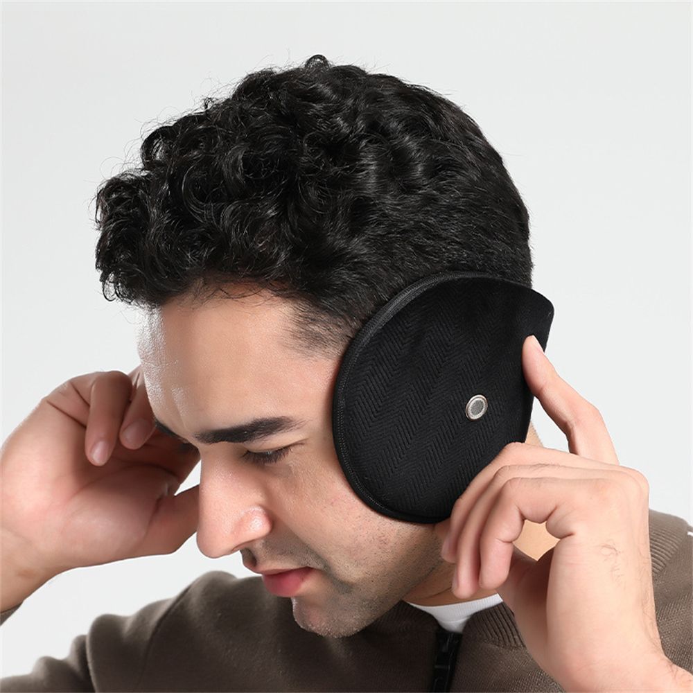 Mens Ear Muffs ฤดูหนาวเครื่องอ - Fleece Ear Warmer Band บทวิจารณ์และราคา