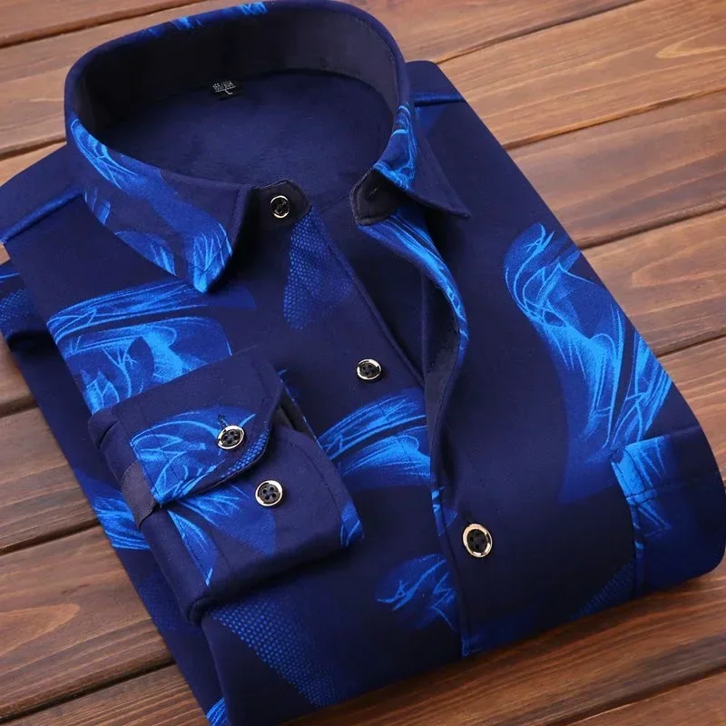 เสื้อเชิ้ตผู้ชายลายสก็อตแขนยาว - Flannel Shirt Lined บทวิจารณ์และราคา