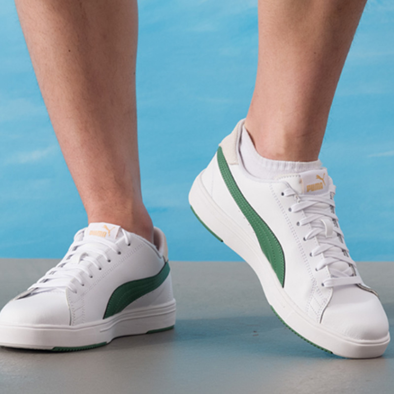 พูม่า มิด โลว์ ท็อป คลาสสิค เท - Puma Shoes Suede Classic บทวิจารณ์และราคา