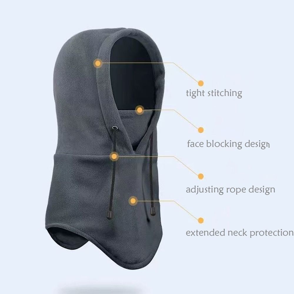 หมวกไหมพรมผ้าฟลีซสำหรับผู้ชาย, - Balaclava Ski Mask บทวิจารณ์และราคา