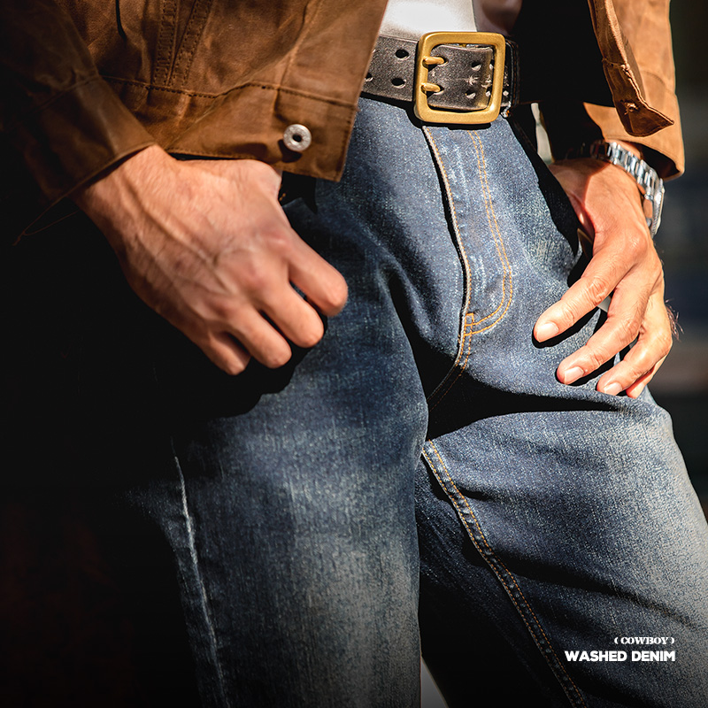 กางเกงยีนส์ทรงตรง Maden Men's  - Levis Jeans 501 บทวิจารณ์และราคา