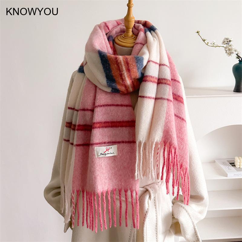 ผ้าพันคอหนานุ่มสำหรับฤดูหนาวปี - Cashmere Pashmina Wrap บทวิจารณ์และราคา