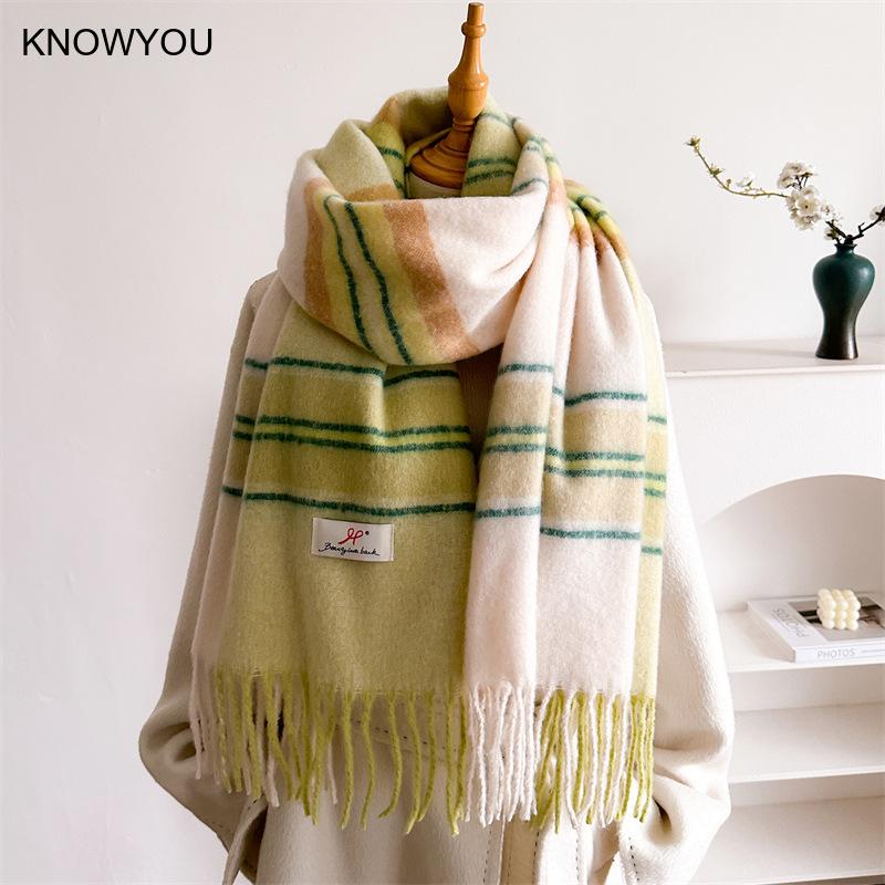 ผ้าพันคอหนานุ่มสำหรับฤดูหนาวปี - Cashmere Pashmina Wrap บทวิจารณ์และราคา