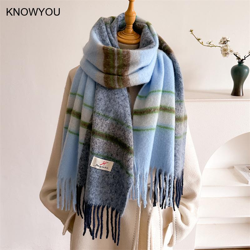 ผ้าพันคอหนานุ่มสำหรับฤดูหนาวปี - Cashmere Pashmina Wrap บทวิจารณ์และราคา