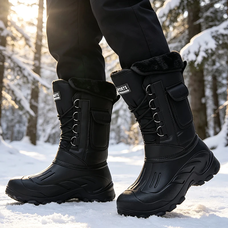 รองเท้าบูทหิมะสำหรับผู้ชาย รอง - Waterproof Winter Boot บทวิจารณ์และราคา