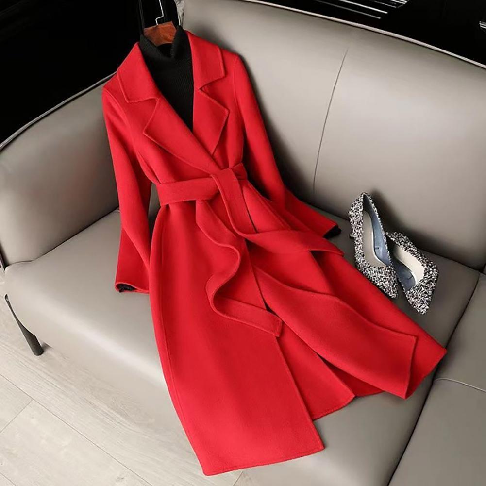 เสื้อโค้ทขนสัตว์สำหรับผู้หญิง  - Wool Coat Peacoat บทวิจารณ์และราคา