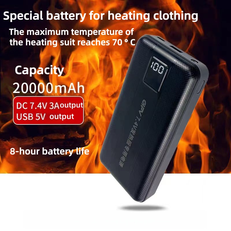 แบตเตอรี่พาวเวอร์แบงค์ความจุสู - Heated Vest Battery บทวิจารณ์และราคา