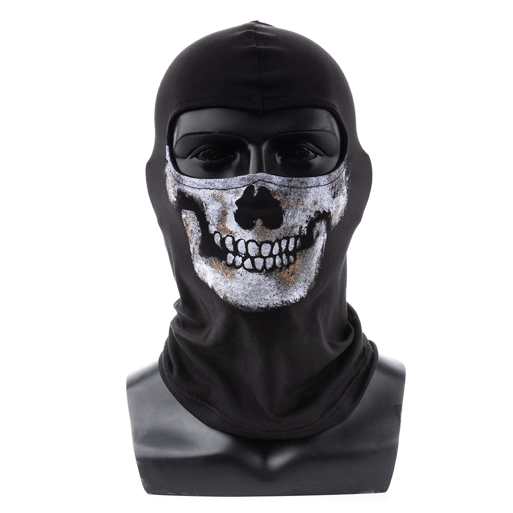 รถจักรยานยนต์จักรยานสกี Skull  - Balaclava Ski Mask บทวิจารณ์และราคา