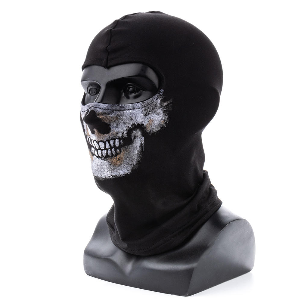 รถจักรยานยนต์จักรยานสกี Skull  - Balaclava Ski Mask บทวิจารณ์และราคา