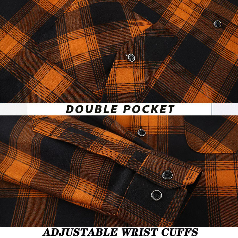 เสื้อเชิ้ตผ้าฟลานเนลหนาบุขนแกะ - Flannel Shirt Lined บทวิจารณ์และราคา