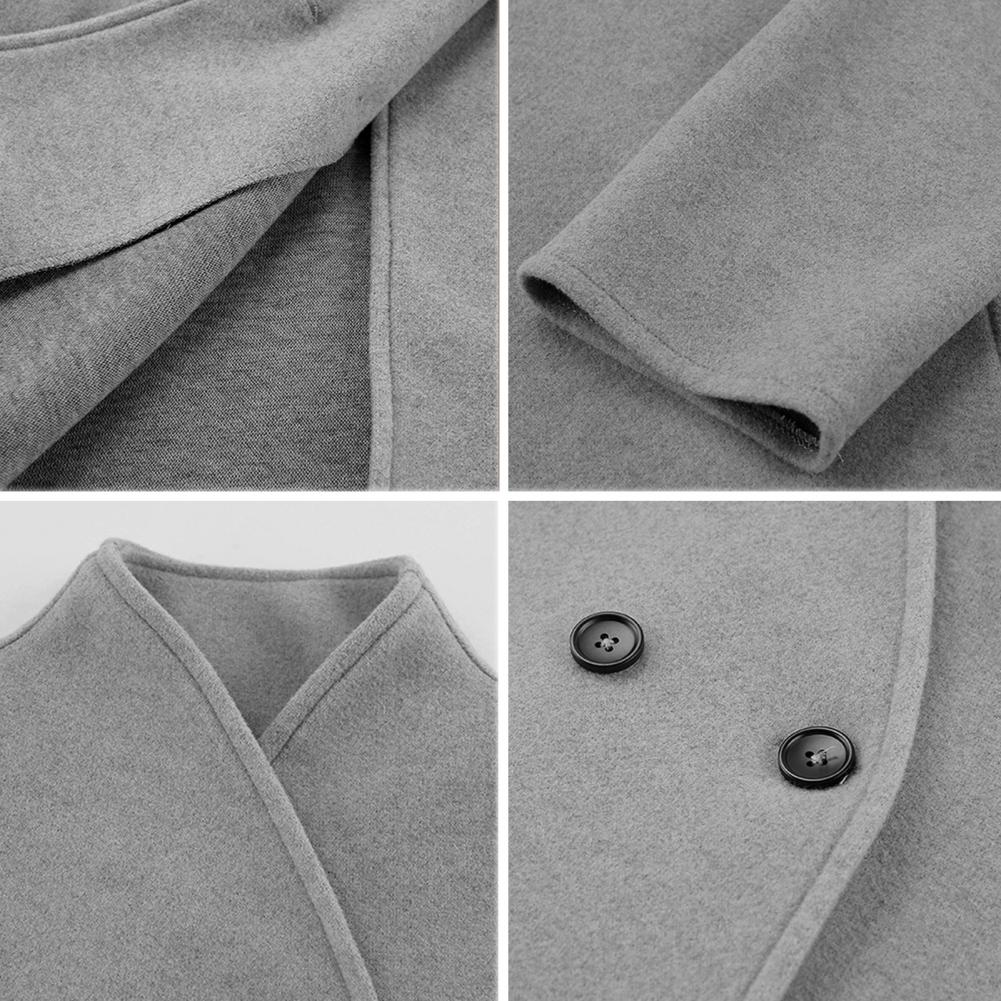 เสื้อโค้ทผู้หญิงสำหรับฤดูหนาว  - Wool Coat Peacoat บทวิจารณ์และราคา
