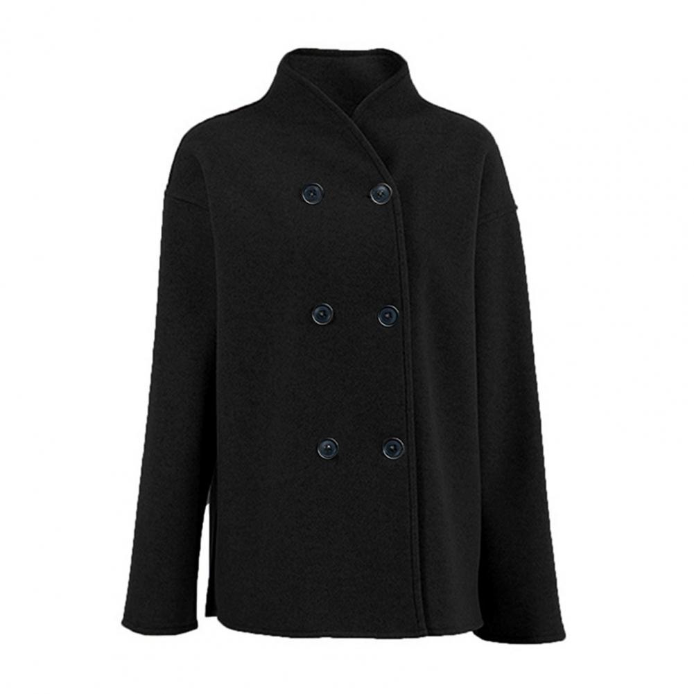 เสื้อโค้ทผู้หญิงสำหรับฤดูหนาว  - Wool Coat Peacoat บทวิจารณ์และราคา