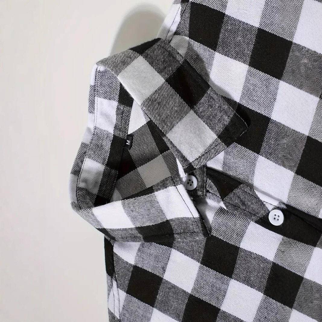เสื้อแจ็คเก็ตเชิ้ตผ้าแฟลนเนลบุ - Flannel Shirt Lined บทวิจารณ์และราคา