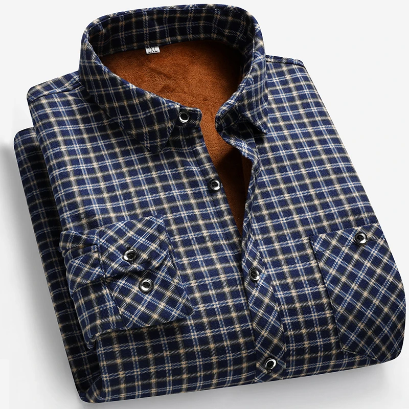 2026 ฤดูใบไม้ร่วงและฤดูหนาวเสื - Flannel Shirt Lined บทวิจารณ์และราคา