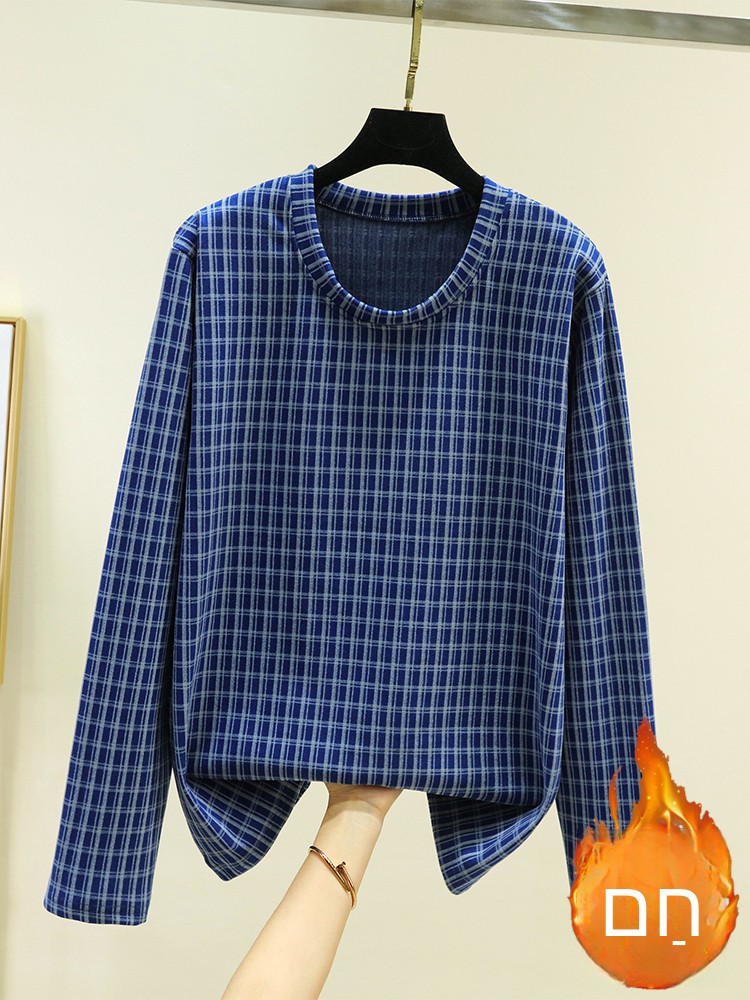 เสื้อชั้นในผู้ชายสำหรับใส่ในบ้ - Flannel Shirt Lined บทวิจารณ์และราคา