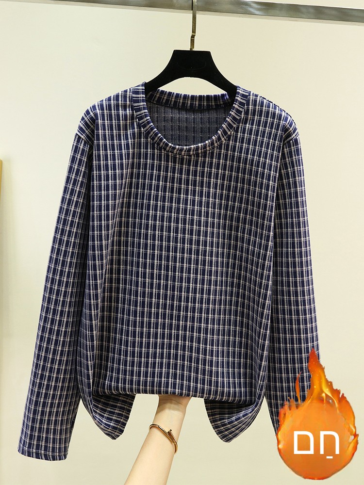 เสื้อชั้นในผู้ชายสำหรับใส่ในบ้ - Flannel Shirt Lined บทวิจารณ์และราคา
