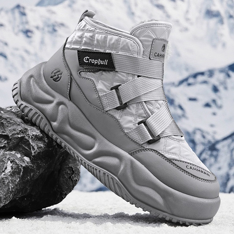 รองเท้าบูทผู้ชายแบบใหม่ที่อบอุ - Waterproof Winter Boot บทวิจารณ์และราคา