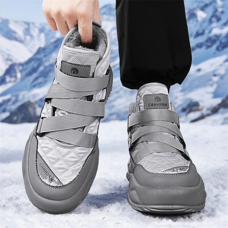 รองเท้าบูทผู้ชายแบบใหม่ที่อบอุ - Waterproof Winter Boot บทวิจารณ์และราคา