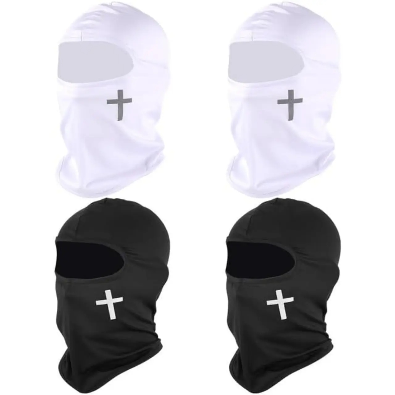 2 ชิ้น หน้ากากคลุมหน้าแบบเต็มห - Balaclava Ski Mask บทวิจารณ์และราคา