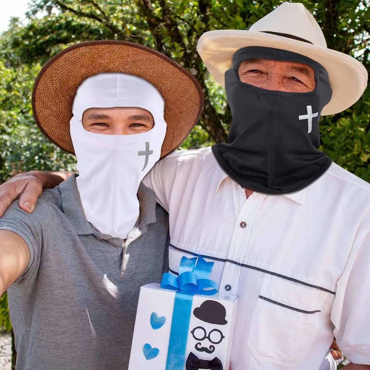2 ชิ้น หน้ากากคลุมหน้าแบบเต็มห - Balaclava Ski Mask บทวิจารณ์และราคา