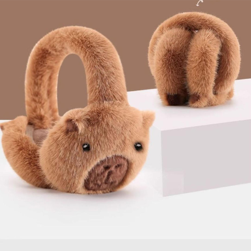 ที่ปิดหูคาปิบาราแบบน่ารัก ลายก - Earmuffs Foldable บทวิจารณ์และราคา