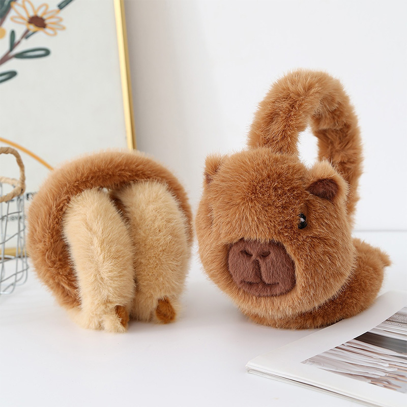 ที่ปิดหูคาปิบาราแบบน่ารัก ลายก - Earmuffs Foldable บทวิจารณ์และราคา
