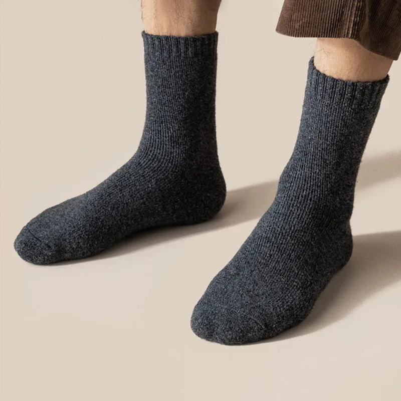 1 คู่ฤดูหนาวผู้หญิงอบอุ่นถุงเท - Thermal Sock Wool บทวิจารณ์และราคา