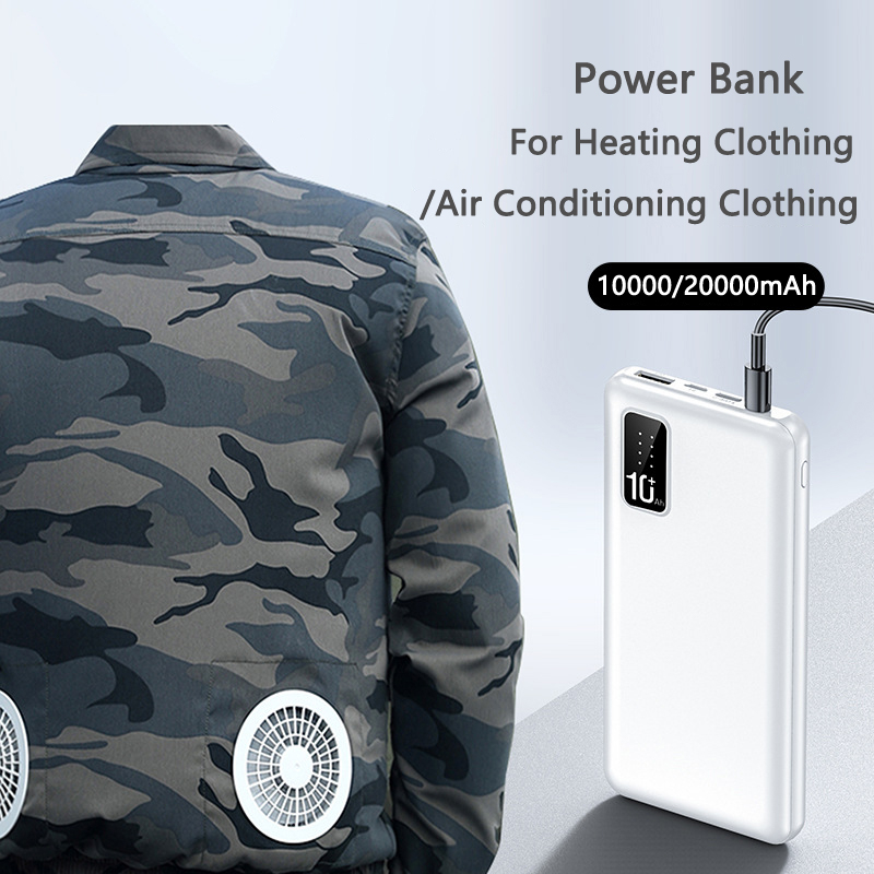20000mAh Power Bank สําหรับเสื - Heated Vest Battery บทวิจารณ์และราคา