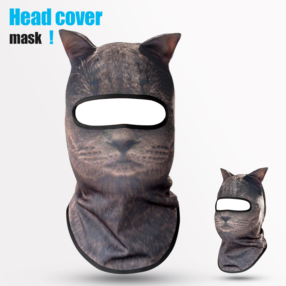 หน้ากากคลุมศีรษะแบบ 3 มิติ ลาย - Balaclava Ski Mask บทวิจารณ์และราคา